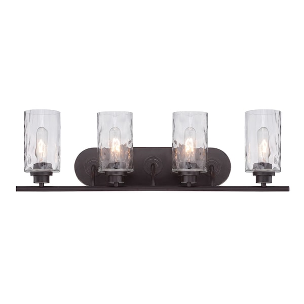 Designers Fountain Gramercy Park 4-Light Old English Bronze Interior Incandescent Bath Vanity Light 87104-OEB - main